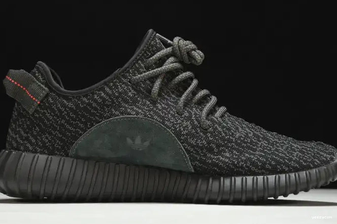2023) Pirate Black Adidas (2022 Yeezy 350 Boost BB5350 0617
